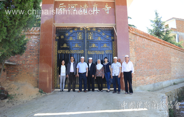 到中水镇后河清真寺